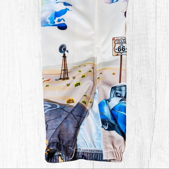 Route US 66 UFO Printed Draw String Joggers - Picture 10 of 15